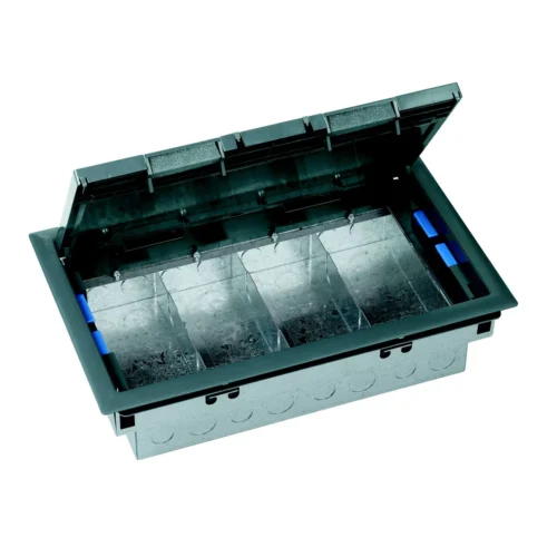 Electrak CR4001 4 Compartment Box 75mm Depth
