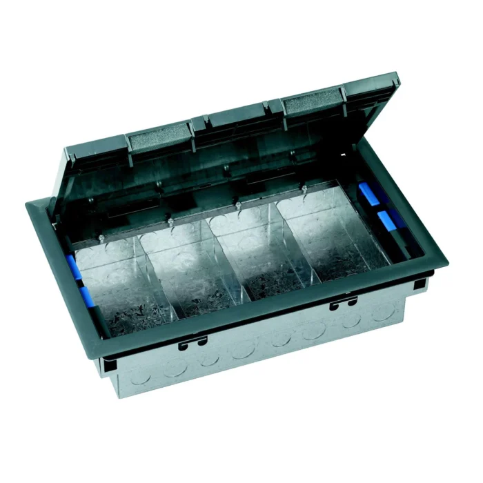 Electrak CR4002 4 Compartment Box 85mm Depth
