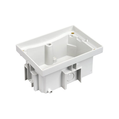 Single Screed back box for use with stainless steel top section.  Supplied with fixing screws, drainage tube and protective wood insert