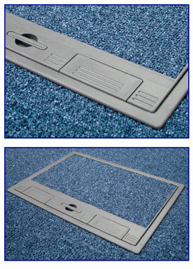 Plastic Lid 6mm Recess