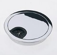 80mm Chrome Access Grommet