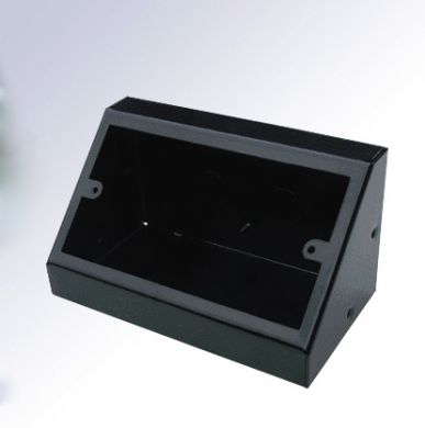Twin Pedestal Black