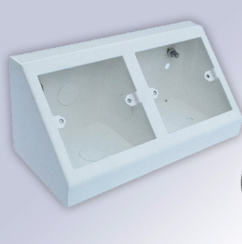 2 x Single Pedestal White