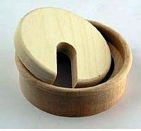 80mm Wooden Grommets Various Colours