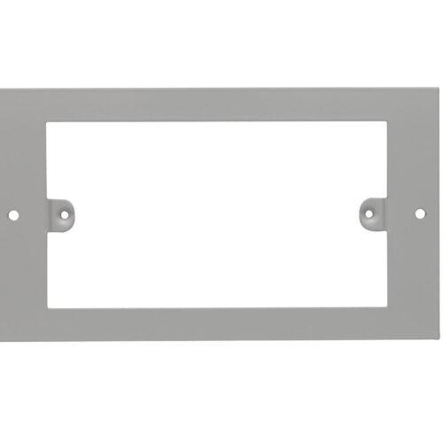 2 gang Outlet Plate 3 Comp