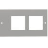 2 x Euro Adaptor Plate 3 Compt