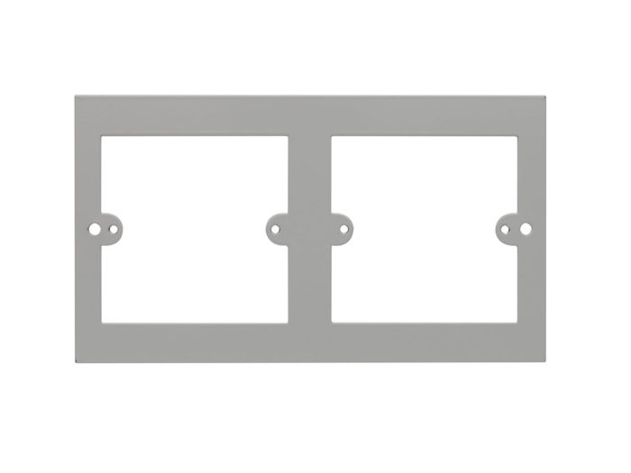 2 x Euro Adaptor Plate 3 Compt