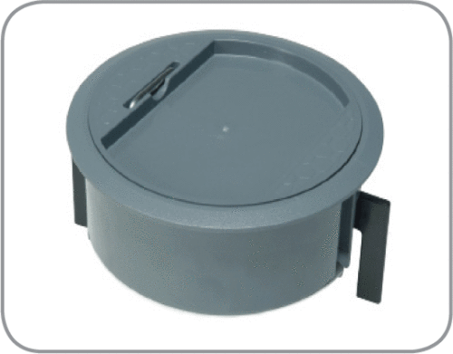 13a RCD Swiched Power Grommet Inc Carpet Recess