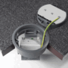 13a RCD Swiched Power Grommet Inc Carpet Recess