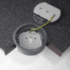 13a Unswitched Power Grommet Inc Carpet Recess