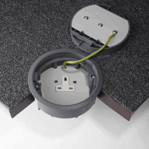 13a Unswitched Power Grommet Inc Carpet Recess
