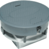 209mm Twin Power & 4 x RJ45 Grommet