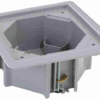 IP66 Stainless Lid Grommet, Cavity & Screed