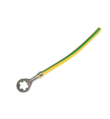 CMD Powerplan RAZ010  250mm x 1.5mm² Earth Cable Kit c/w fixings for 16A Infeed