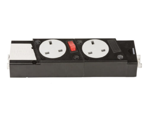 2 Gang Plastic Strip Units